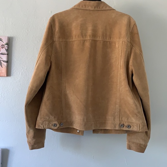 Eddie Bauer Premium Quality Suede Leather Jacket - Picture 5 of 11